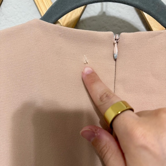 Red Valentino Pink Ruffle Skirt Dress Sz L - Picture 7 of 11